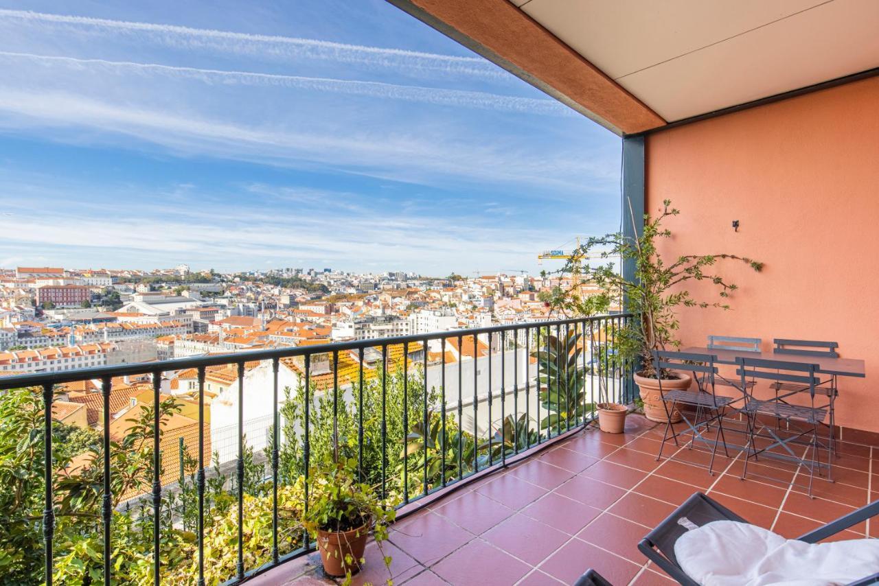Castelo Design Aparment W/ Balcony & Super View By Lovelystay Lisboa Exterior foto
