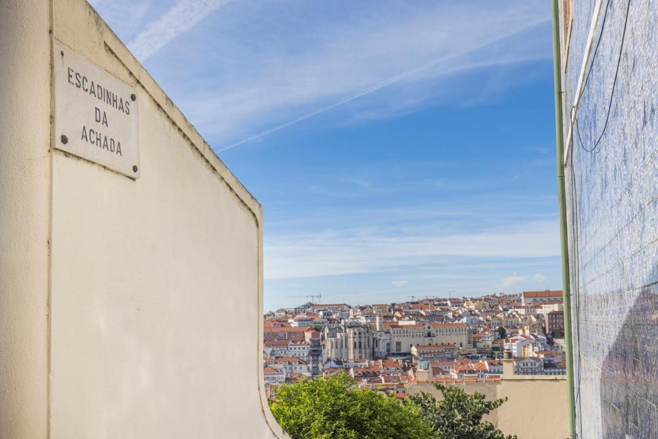 Castelo Design Aparment W/ Balcony & Super View By Lovelystay Lisboa Exterior foto
