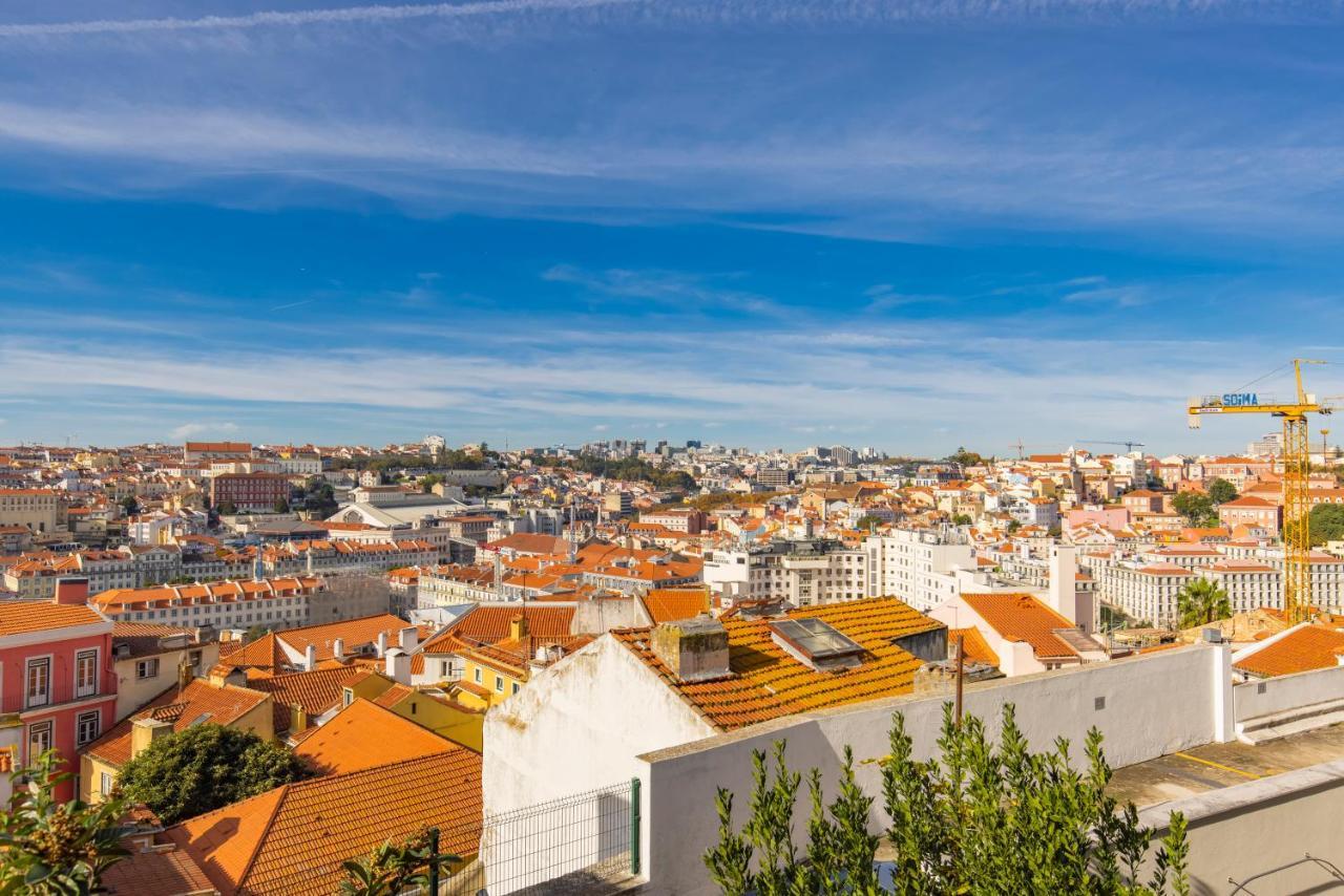 Castelo Design Aparment W/ Balcony & Super View By Lovelystay Lisboa Exterior foto